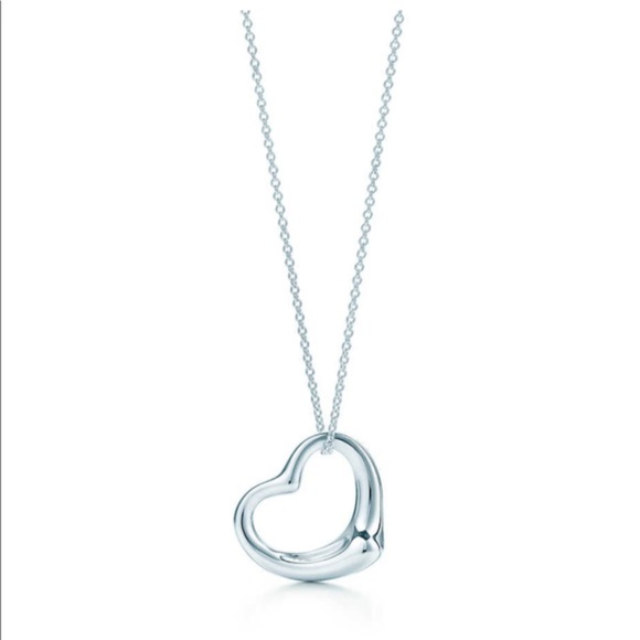 Tiffany & Co. Jewelry - Tiffany & Co Open Heart Necklace